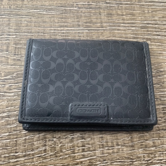 Coach Card Wallet In Signature Canvas - Picture 4 of 4
